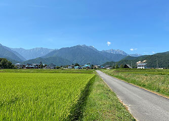 大町温泉郷の温泉宿