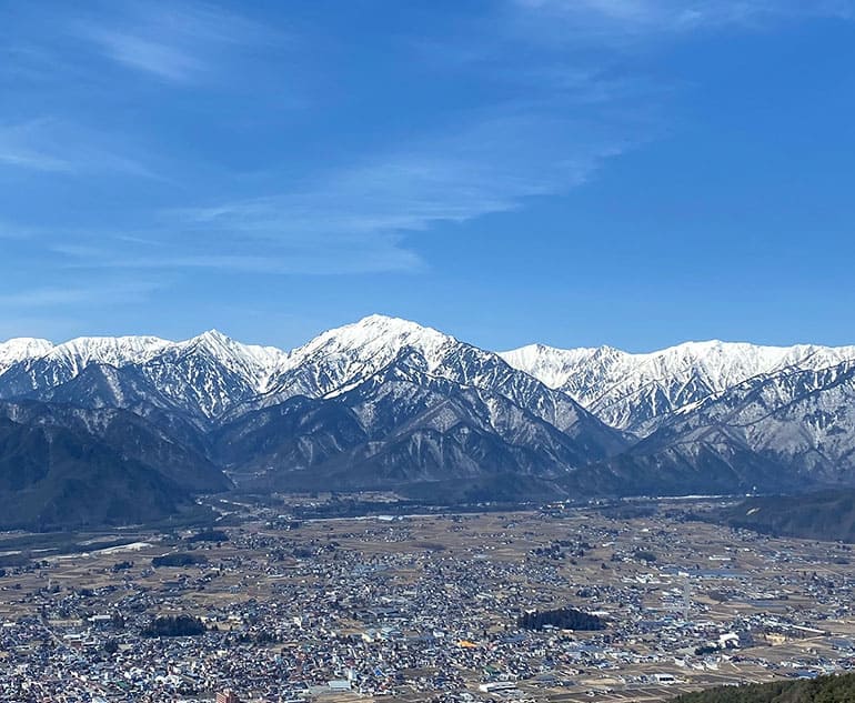 大町温泉郷